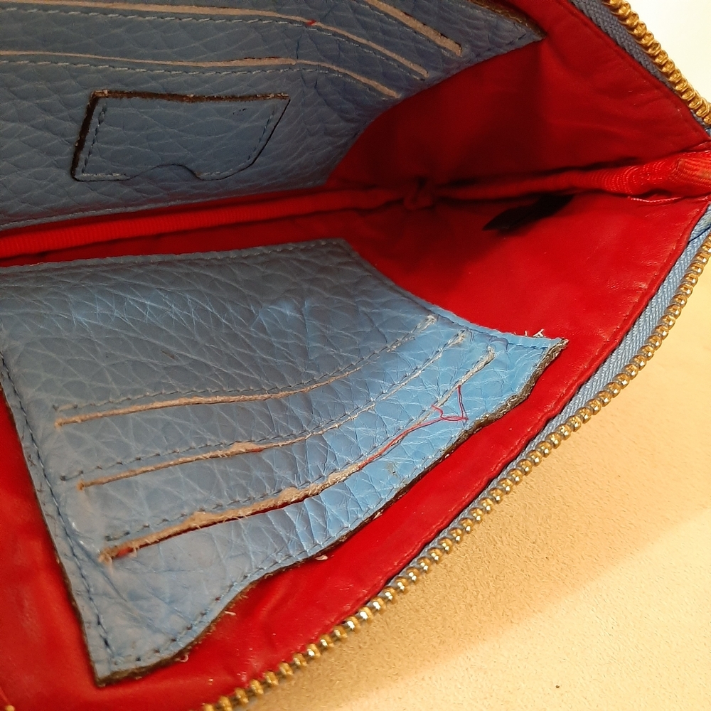 Dooney Bourke Blue Wristlet Bag - Picture 14 of 16